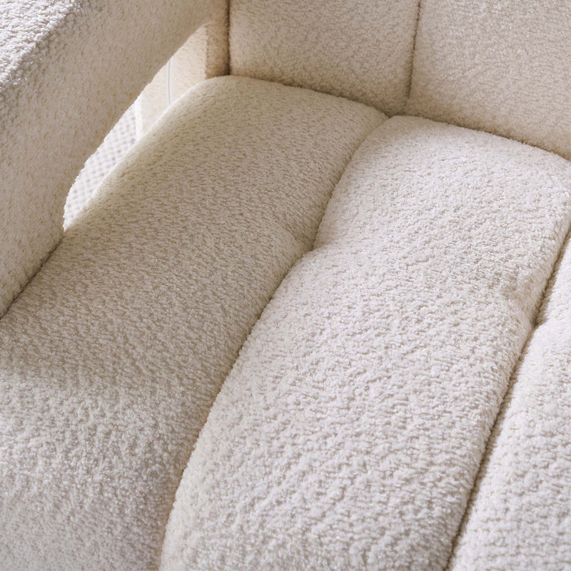 Boucle Upholstered Accent Chair