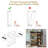 Dashae 28 Pair Shoe Storage Cabinet-2137269149