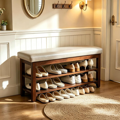 Banc de rangement pour chaussures 40 po