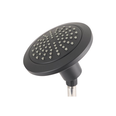 High Pressure Shower Head Rain Shower Head Chrome Platedsingle Function Lux Showerhead,Easy Clean 6" Face
