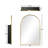36" H X 24"w Recessed Medicine Cabinet With Mirror-1273420983