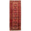 Hand-Knotted Anatolia Dark Red Wool Rug 3'11" X 10'2"