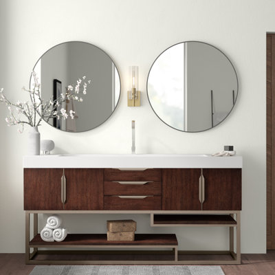 Keven 72'' W Single Vanity