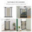 Metal Wall Mounted Pet Gate