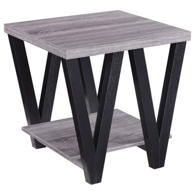 Lawrence Hill Higgins V-shaped End Table