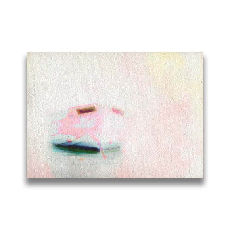 Unanchored de Hal Halli. Toile giclée sur toile, H 36,5 po x l 48,5 po, Impression encadrée sans passe-partout, Blanc
