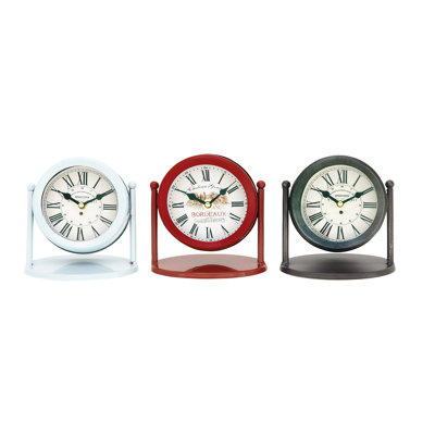 Analog Quartz movement / Crystal Tabletop Clock