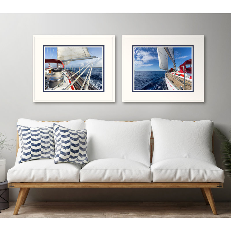 « voyage into the wind », reproduction de photo sur cadre