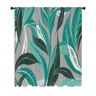 Habsa Sheer Curtain Single Panel