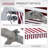 Outsunny Retractable Awning, Patio Awning Sunshade Shelter with Manual Crank Handle, 280gsm UV Resistant Fabric and Aluminum Frame for Deck, Balcony, Yard-117184937-117184918