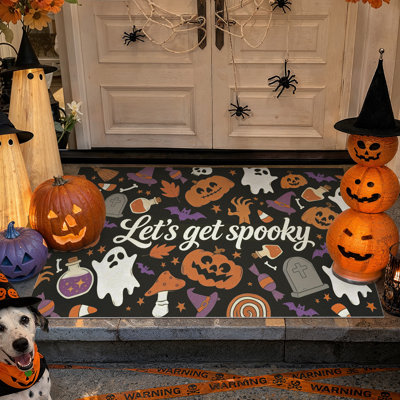 TrickTread Halloween Door Mat