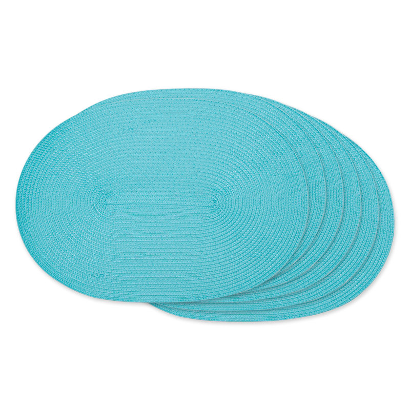 Ensemble de napperons 6 pièces Hitterdal, Bleu clair