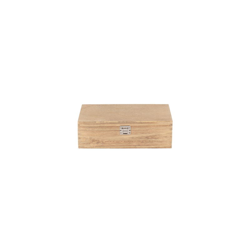 2 Bottle Oak Effect Box