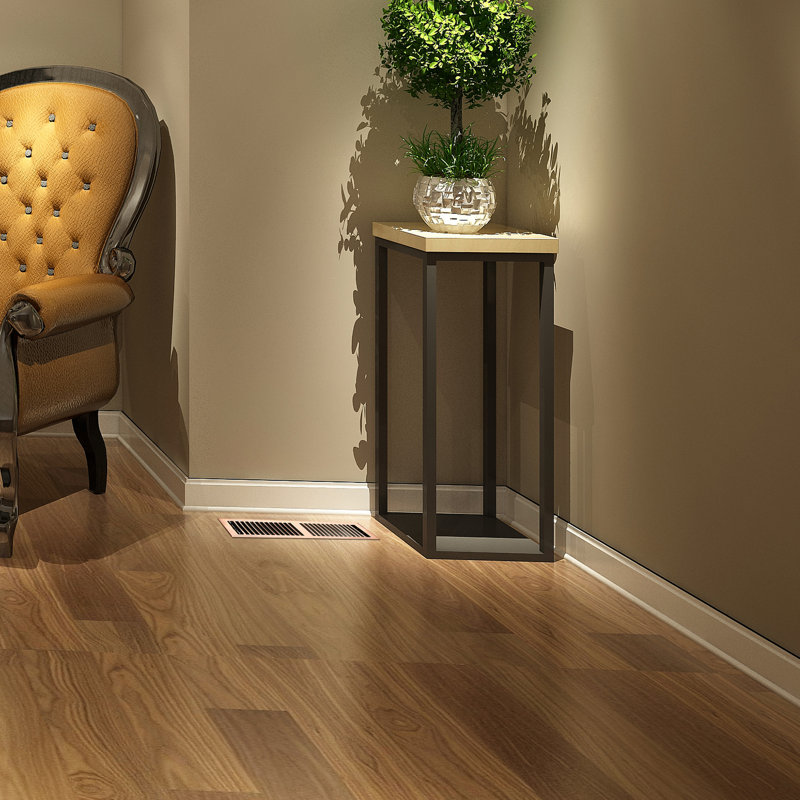 Registre de plancher, Cuivre antique, H 2 po x l 12 po x P 4 po