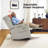 Dual Motor Power Recliner Lift Chair with Adjustable Power Headrest, Lumbar & Seat Heating, Faux Leather-2039435822