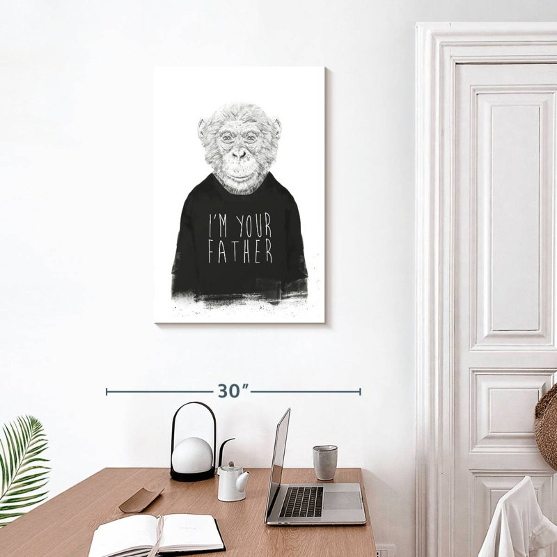Brampt I'm Your Father, 30" H x 20" W
