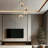 Metal 4 Lights Globe Cluster Pendant