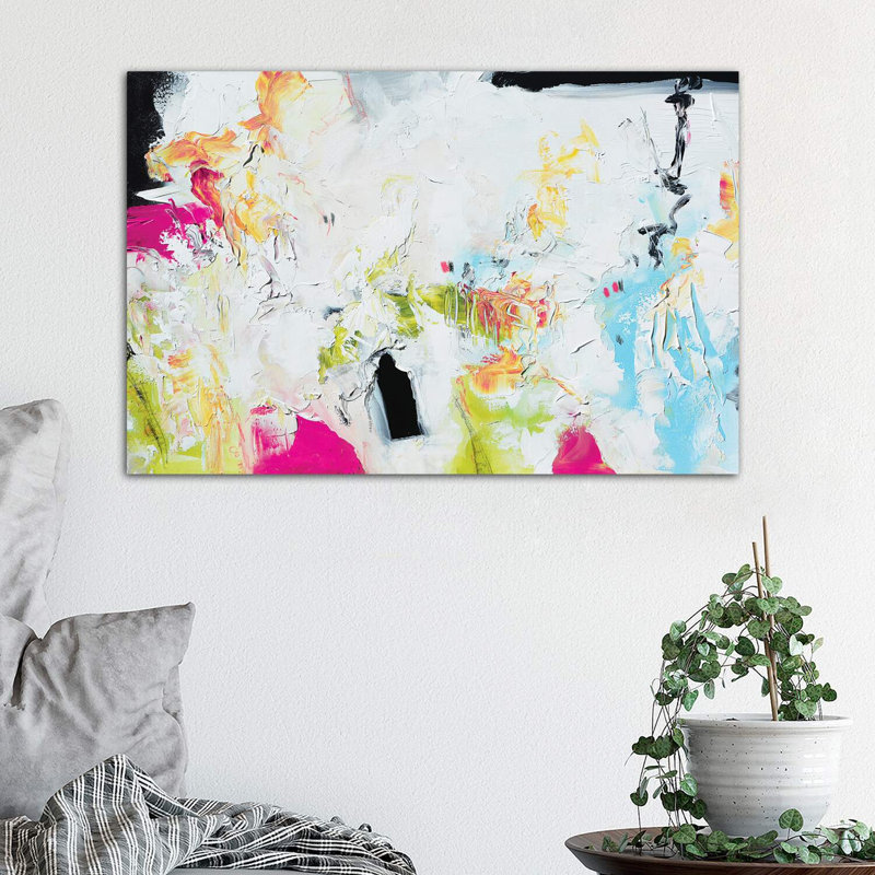 Abstract IX by Andrada Anghel - Wrapped Canvas Painting, 45.72cm H x 66.04cm W x 1.91cm D