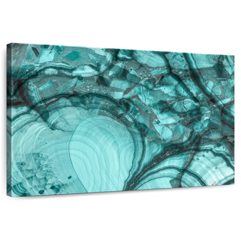 Alvord Malachite Stone, 30" H x 45" W