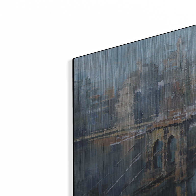 «Brooklyn Bridge» par Mark Lague, H 12 po x l 24 po