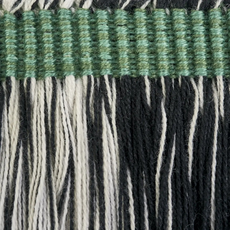 Schumacher x Stephanie Seal Brown Calcada Fringe, Emerald