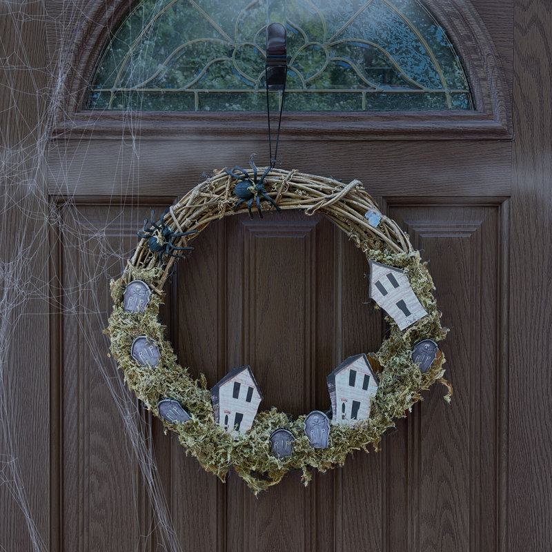 Faux 15.000'' Wreath