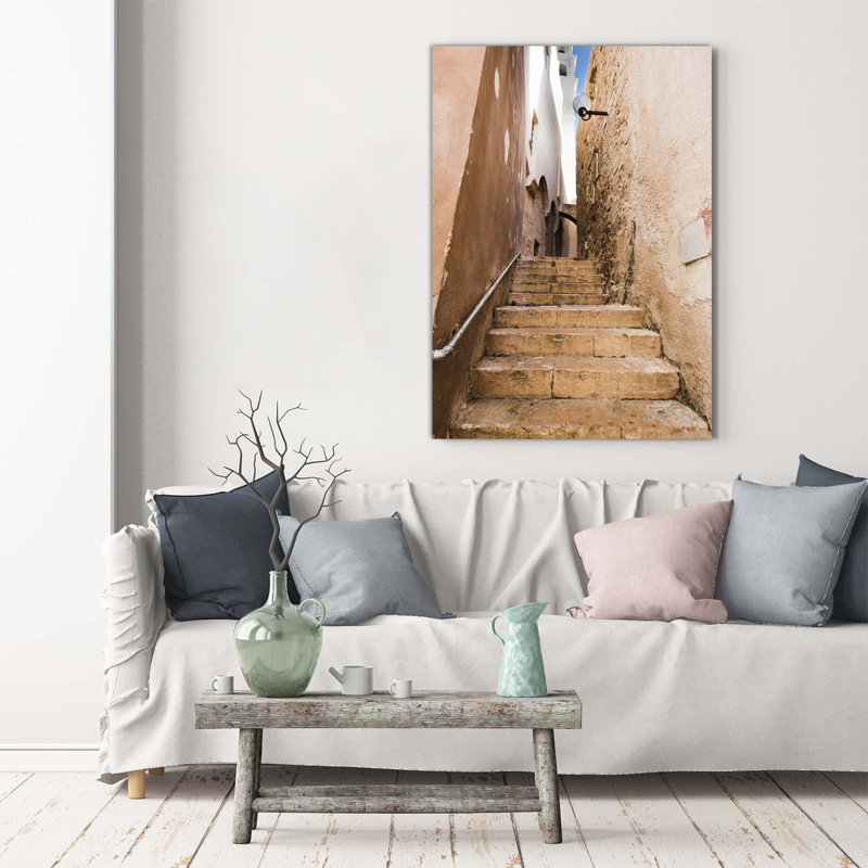 Streets Of Israel - Wrapped Canvas Print