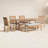 Narelle Summerton 6-Person Extendable Teak Dining Set-1780854352