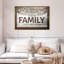 Plaque murale «Love of a Family Quote II»-121745257-121745258