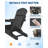 Folding Adirondack Chair Set of 2, HDPE Patio Chairs with Cup Holder, All Weather Outdoor Seating-1185867626