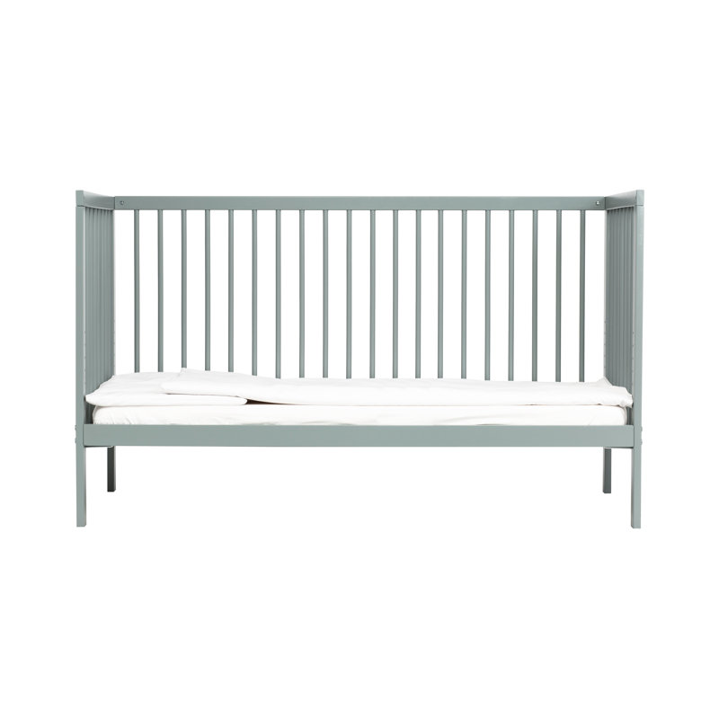 Midi Cot Bed, Stone Teal