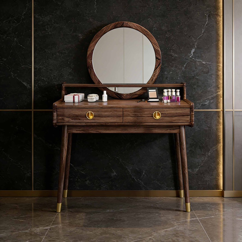 Chinese style minimalist makeup table