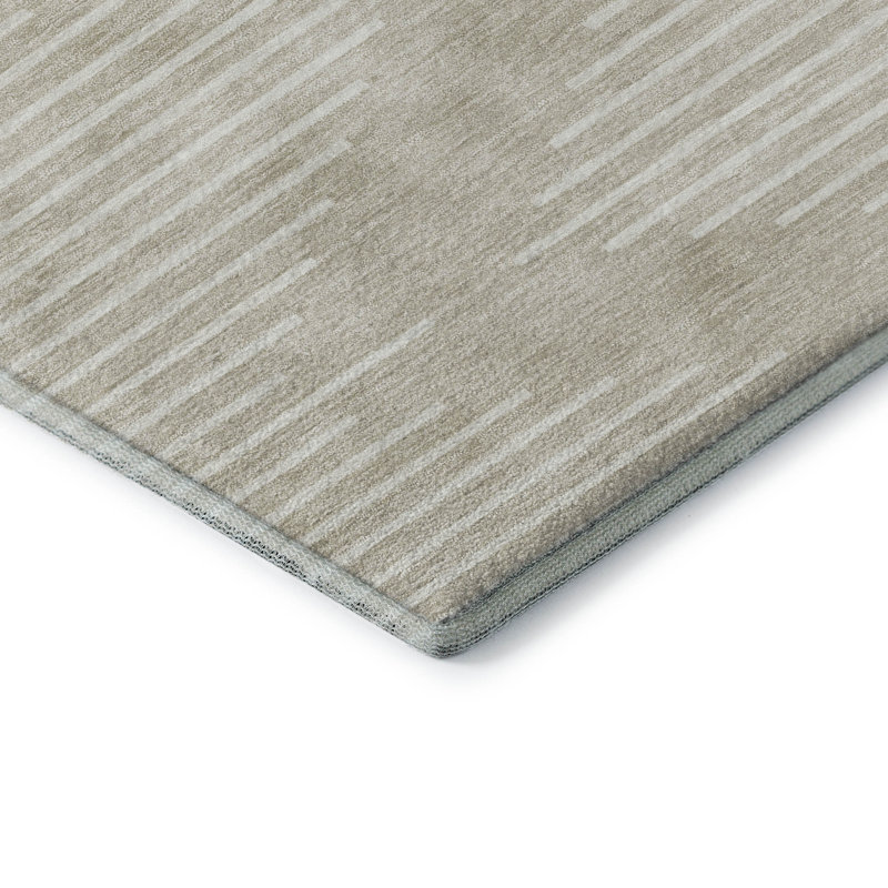 Premium Machine Washable Colmenero AMF1016 Geometric Rug, Rectangle 5' x 7'6"