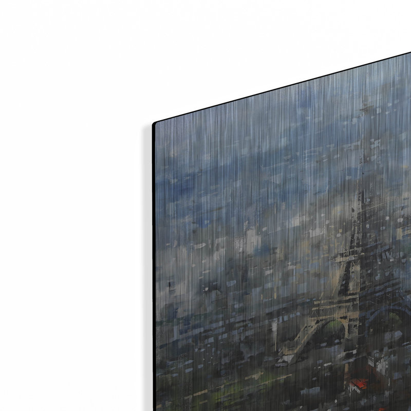 «Blue Paris» par Mark Lague, H 12 po x l 16 po