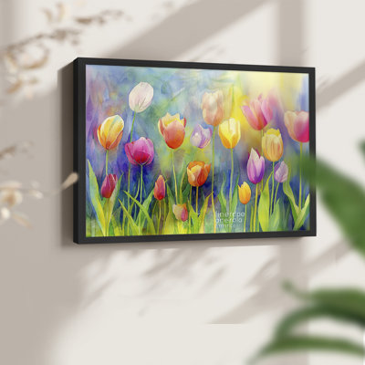 Floral Series-CXXVI -Framed Print - Restickable