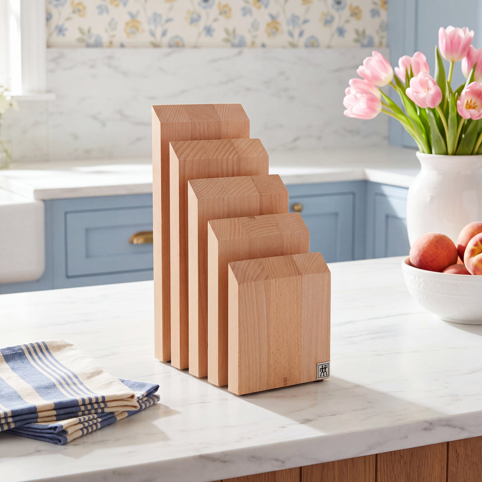 Italian Magnetic Knife Block, Natural