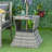 Rattan Wicker Side Table With Umbrella Hole, 2 Tier Storage Shelf For All Weather For Outdoor, Patio, Garden, Backyard