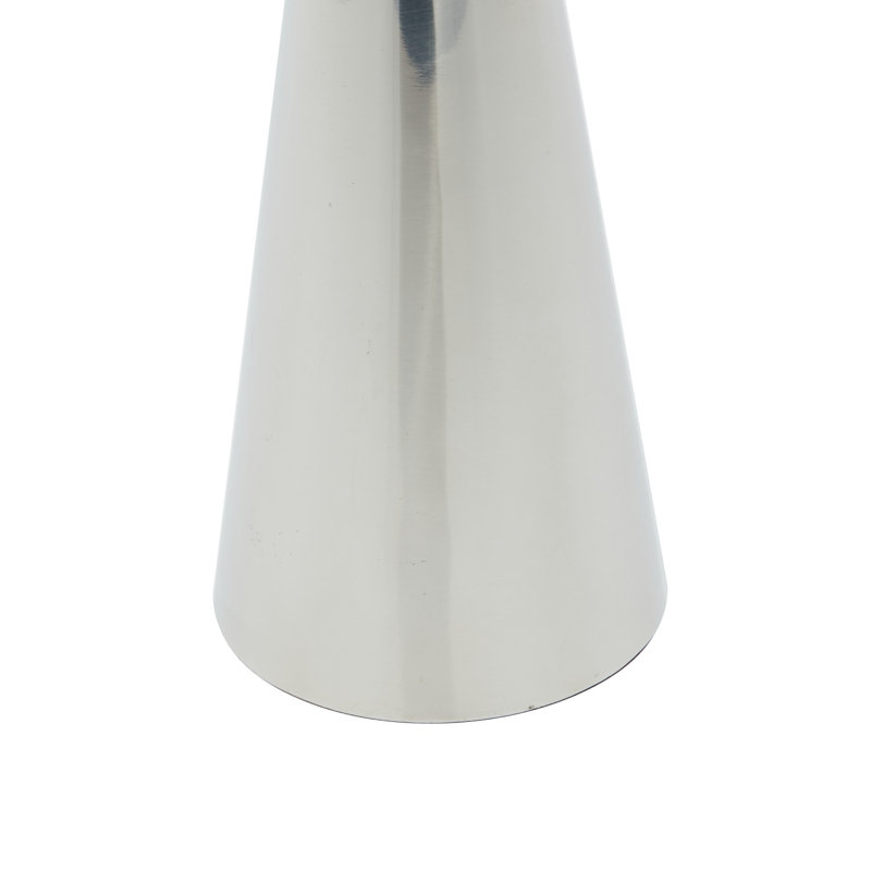 11.0'' H Stainless Steel Tabletop Candlestick, Silver