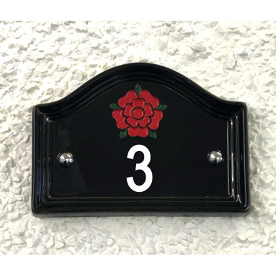 Walsham 16.5cm H Ceramic House Number