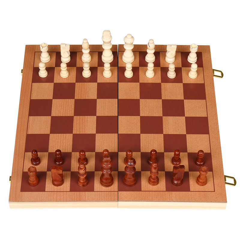 Jeu de société 3 en 1 - jeux d'échecs, de dames et de backgammon Sterling Games