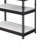 4 Tier Rectangular Bookcase With Adjustable Shelves