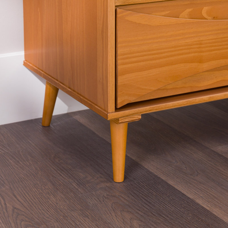 Amoakuh 6 Drawer Solid Wood Double Dresser