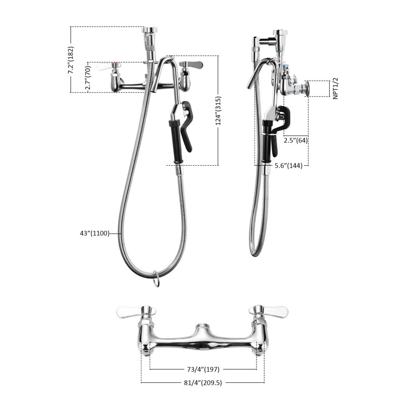 Robinet de cuisine Aleasha