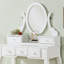 Ensemble coiffeuse et tabouret en bois-53703659