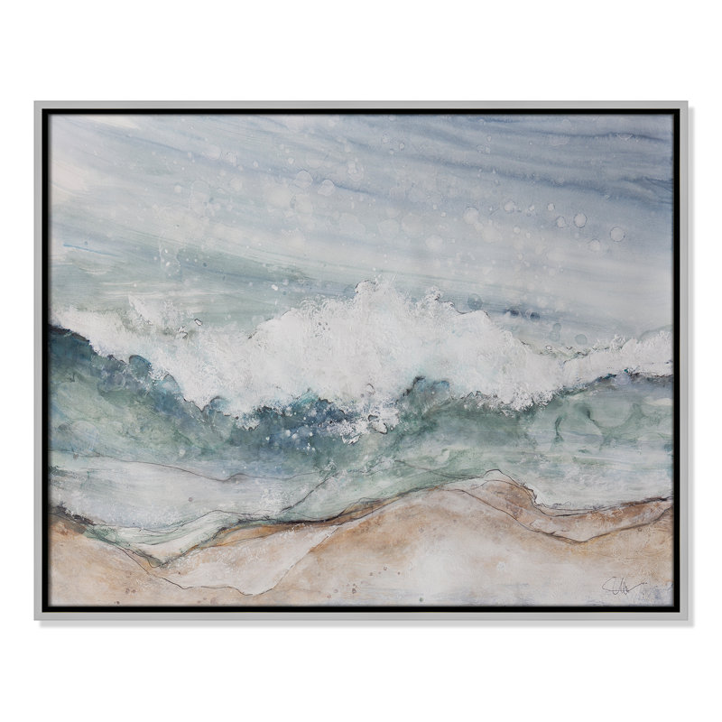 Morning Crush " Morning Crush " by Filippo Ioco, 23.5'' H x 29.5'' W x 2'' D, Silver Framed