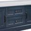 Storage Bench with 2 Drawers and 2 Cabinets-1149374433