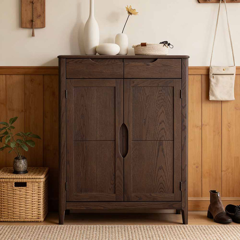 Armoire à chaussures fermée de style européen