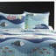 Ensemble de courtepointe réversible Sealife-15248982