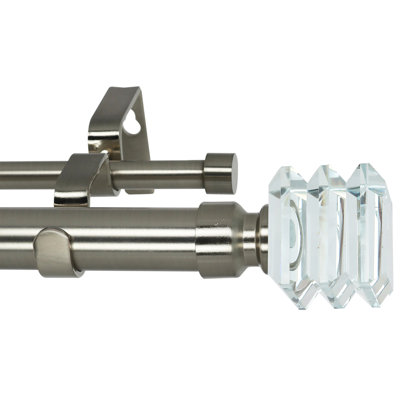 Giandonato Adjustable Double Curtain Rod