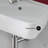Voltaire Plaisir 18 x 11 Ceramic Wall Hung Sink with Left Side Faucet Mount